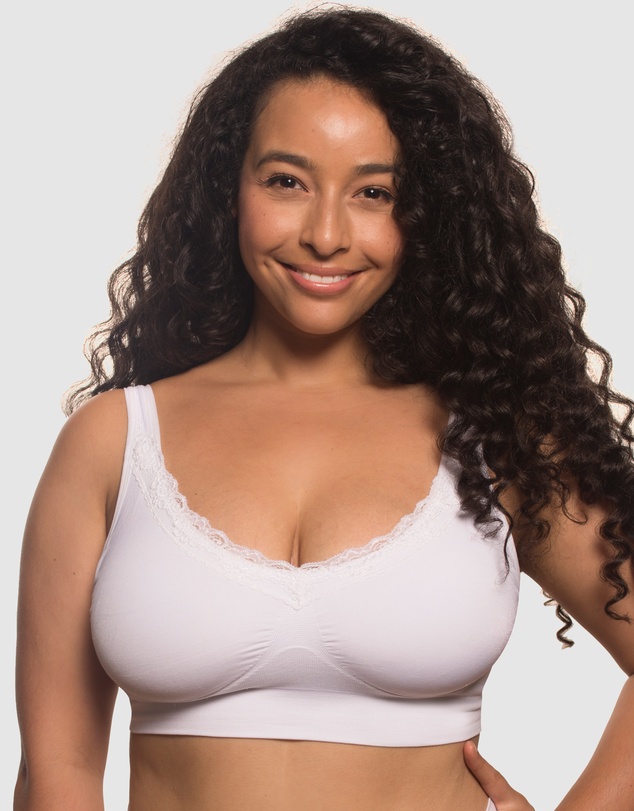 B Free Intimate Apparel - Lace Minimiser Bra (C-D-DD-E-F) Cup