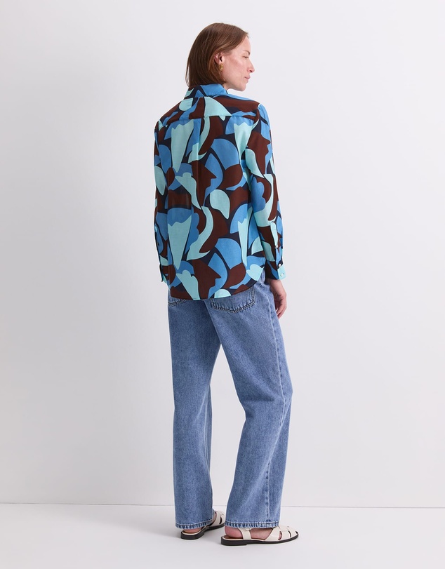 Sportscraft - Wave Print Long Sleeve Shirt