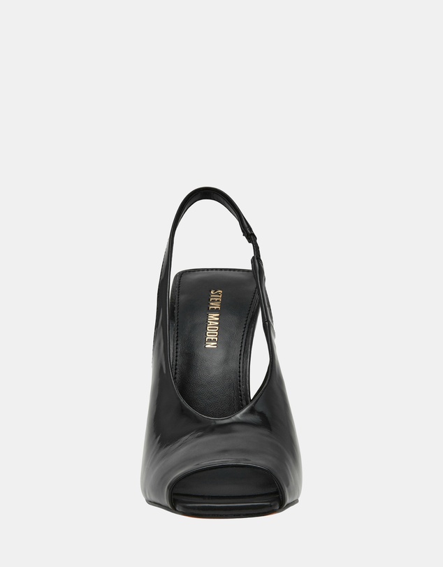 Steve Madden - Lucian Black Leather Heels