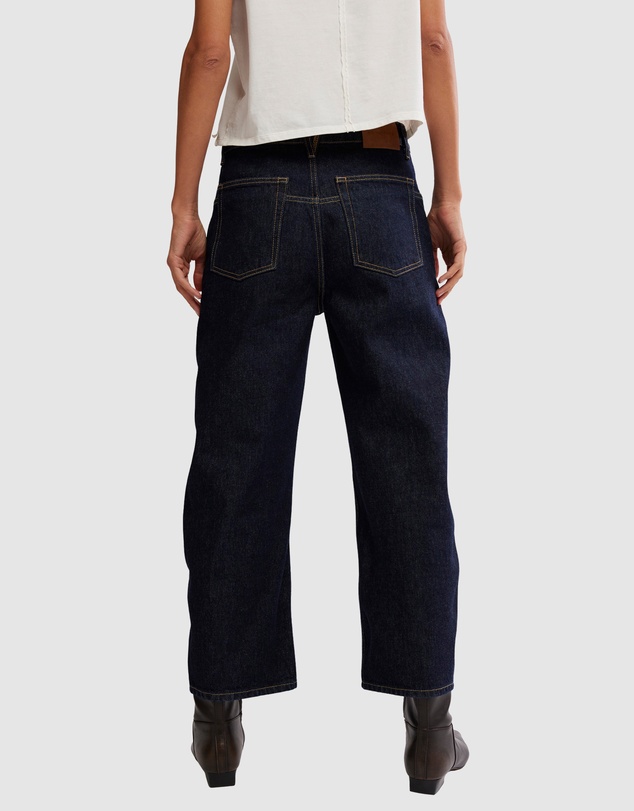 Free People - Deep Trance Dropped Boyfriend Jeans