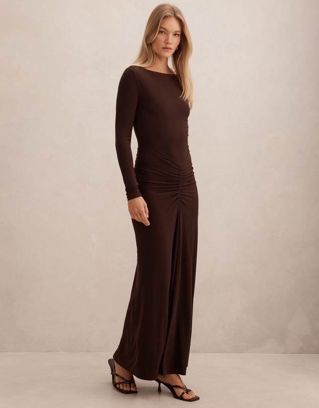 Forever New - Avery Ruched Jersey Maxi Dress