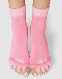 High Heel Jungle - The After Party Foot Relief Socks - Pink