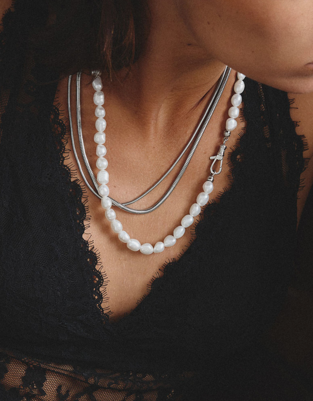 THOMAS SABO - Stainless Steel Snake Chain Necklace 2mm