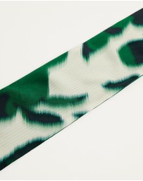 Trenery - Silk Twill Floral Bandeau Scarf