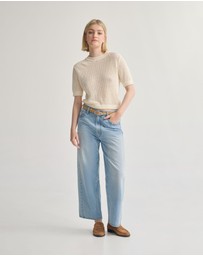 Oxford - Luna Cotton Knit Top