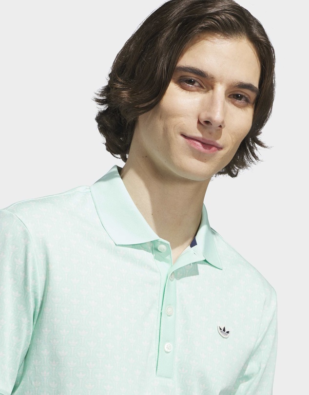 adidas Originals - Originals All Over Trefoil Polo Mens
