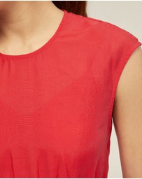 Oxford - Clementine Pin-Tuck Dress