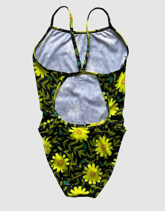 Salty Johnson - Sunflowers Thin Strap One Piece