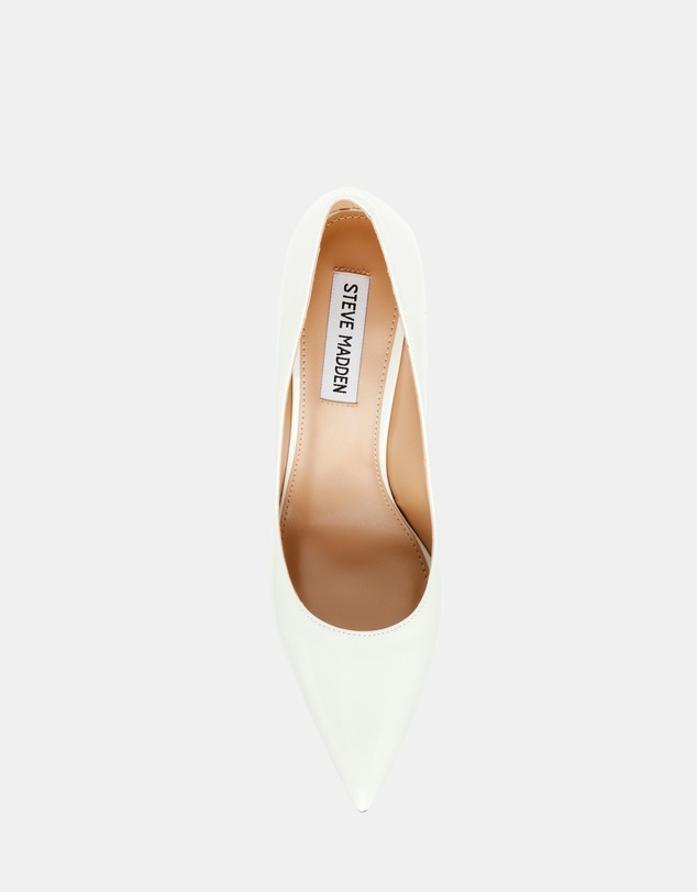 Steve Madden - Evelyn White Heels