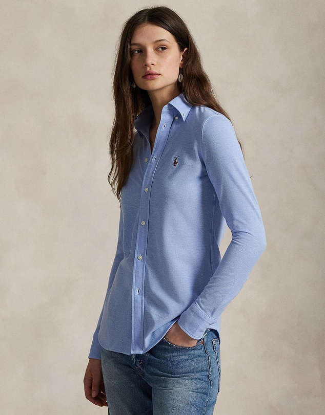 Polo Ralph Lauren - Slim Fit Knit Cotton Oxford Shirt