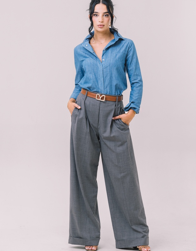 Youmsara - The Valenza Wool–Silk Trouser