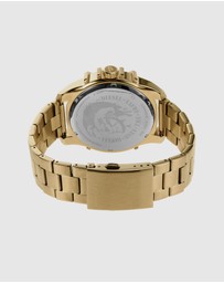Diesel - Caged Gold-Tone Analogue Watch DZ1949