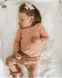 WITH LOVE FOR KIDS - Basics Thick Ribbed Long Sleeve Onesie - Babies