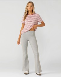 Lorna Jane - Luxe Athletic Stripe T-Shirt