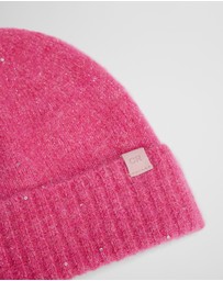 Country Road - Sequin Fluffy Beanie