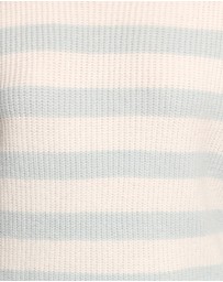Petal & Pup - Ciaran Knitted Short Set - Cream Blue