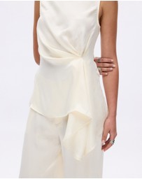 Minima Esenciales - Edith Cupro Longline Top