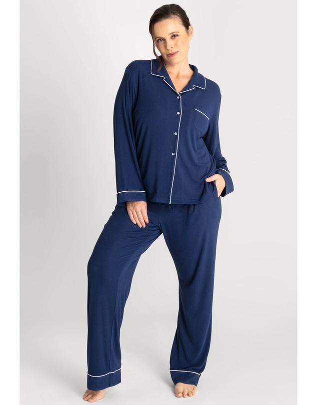 Ava & Audrey  - Ava & Audrey Maddison Knit Lounge PJ Set