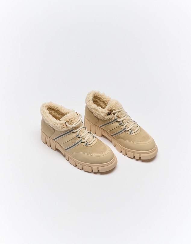 Walnut Melbourne - Naomi Sherpa Boot