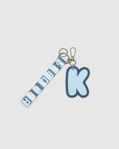 Seed Heritage - Stripe Strap Initial Keyring