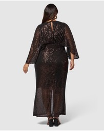 Pink Dusk by Curve Project - Red Carpet Ready Maxi Dress