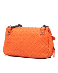 Pre-Loved by Azura Reborn - Pre-Loved Mini Nappa Intrecciato Expandable Chain Flap Crossbody