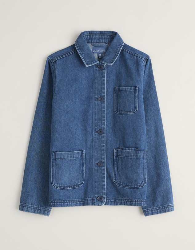 Seasalt - Seasalt Cornwall Blue Reading Rocks Jacket II