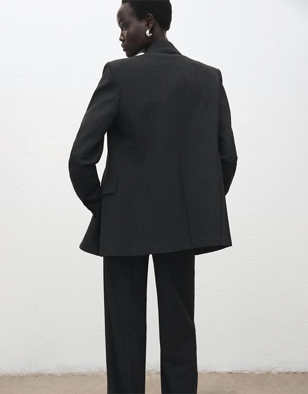 M.N.G - Double-Breasted Suit Jacket