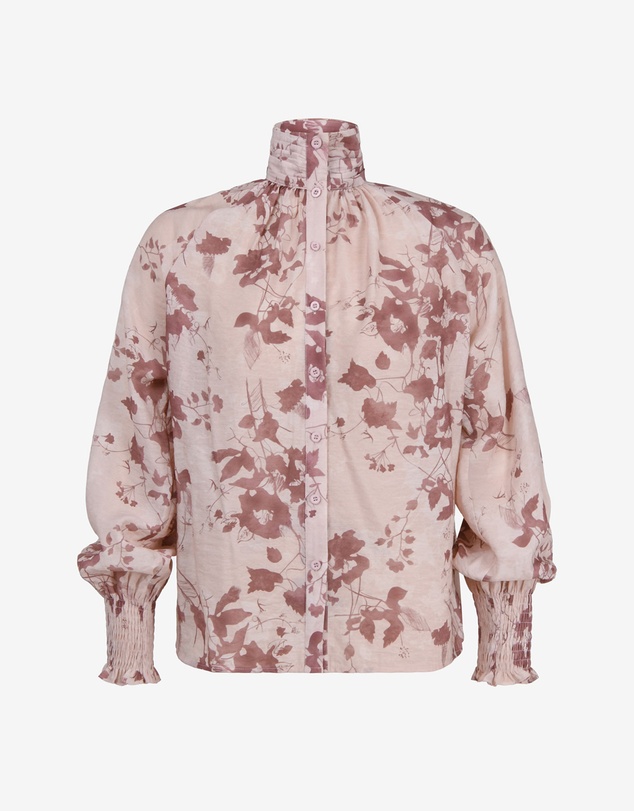 Forcast - Lesley High Neck Floral Blouse