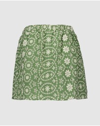Like FLO - Fully Embroidered Skirt - Kids-Teens