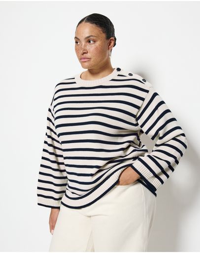 Navy Stripe
