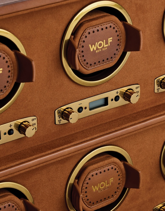 Wolf - WOLF Brogue 6 Piece Watch Winder