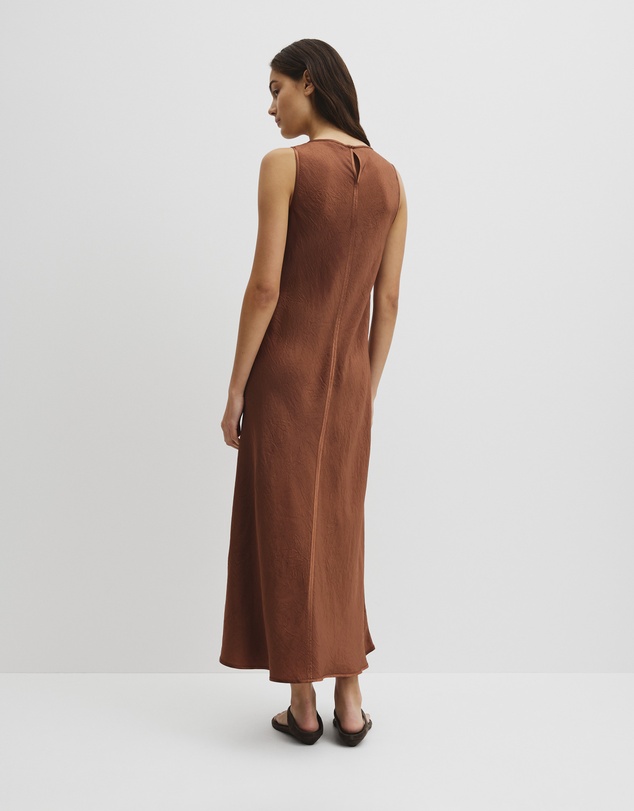 Country Road - Boat Neck Bias Dress