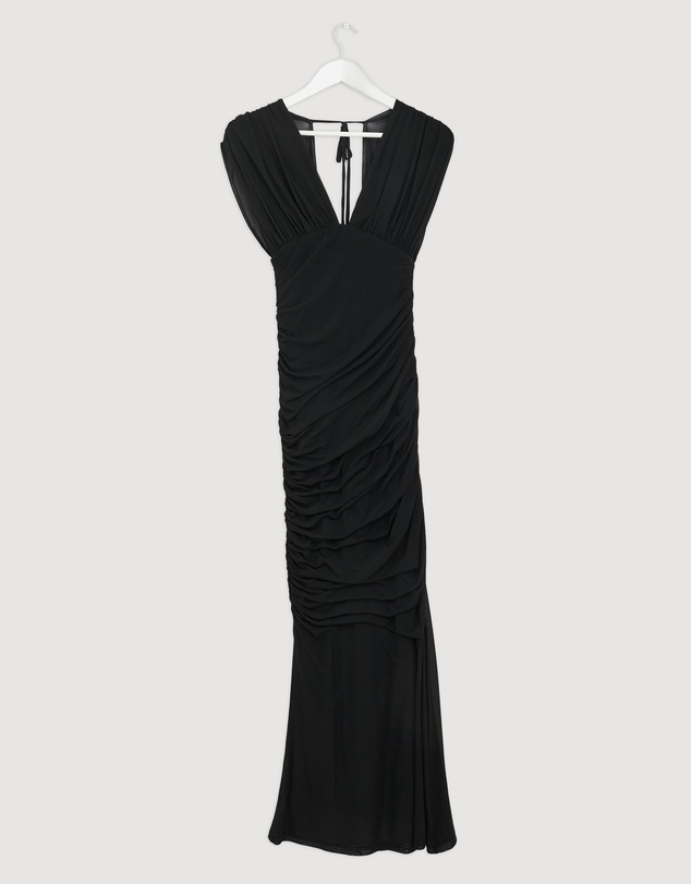 Revibe - Repaired CHANCERY Josie Mesh Maxi Dress - AU 10