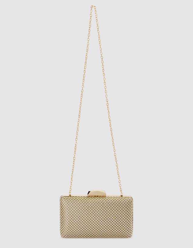 Olga Berg - Natasha Ball Mesh Clutch