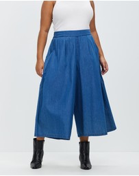 Hope & Harvest - Wide Leg Cropped Chelsea Pants