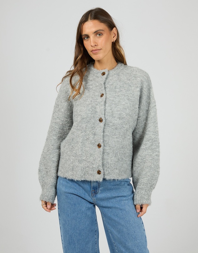 All About Eve - Tillie Cardigan Grey Marle