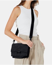 Pierre Cardin - Pierre Cardin Ladies Nylon Textured Crossbody Bag