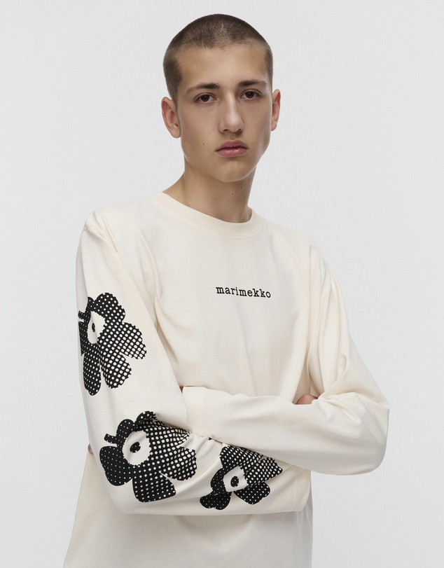 Marimekko - Sekvenssi Unikko Placement Kioski jersey shirt