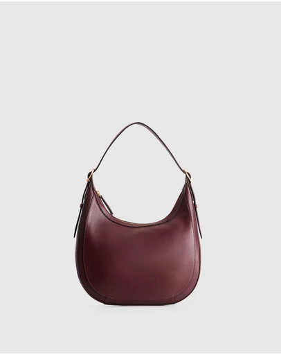 Evity - Sofia Leather Hobo Bag