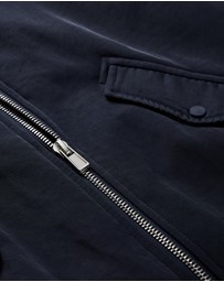 Calibre - Padded Nylon Bomber Jacket Navy