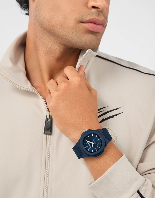 Plein Sport - VIPER EDITION I 42mm Blue Dial and Blue Silicone Strap