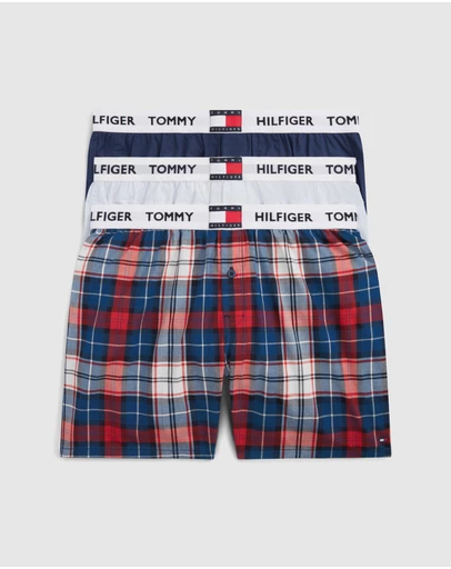 Tommy Hilfiger - 3-Pack Woven Boxers