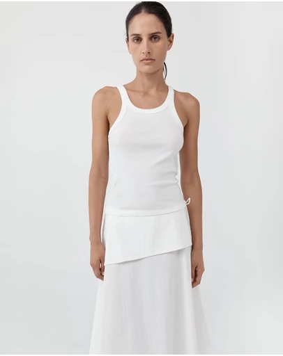 St. Agni - Organic Cotton Racer Singlet