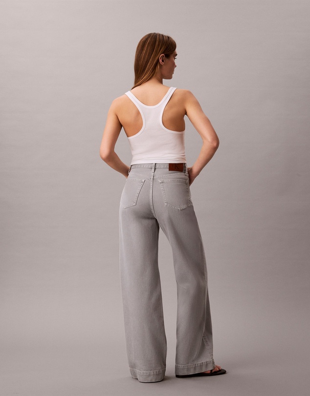 Calvin Klein Jeans - Super High Rise Wide Leg Jeans