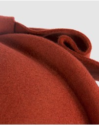 Max Alexander - Felt Rust Pillbox Hat