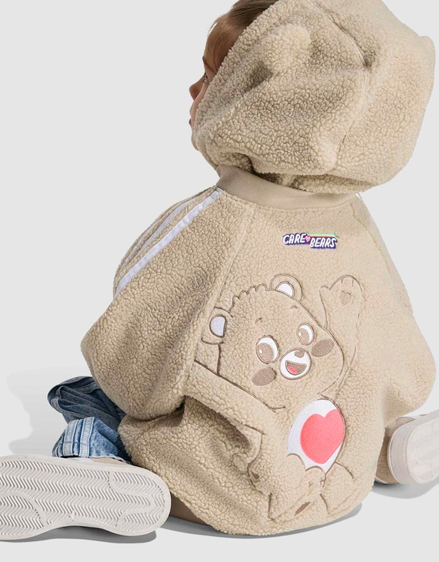 adidas Originals - Adidas Care Bears SST Teddy Fleece Hooded Track Top - Kids-Teens