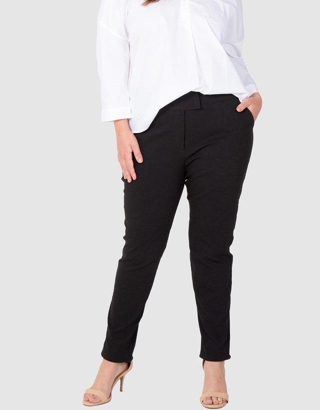 Love Your Wardrobe - Stretch Bengaline Tummy Tuck Pants