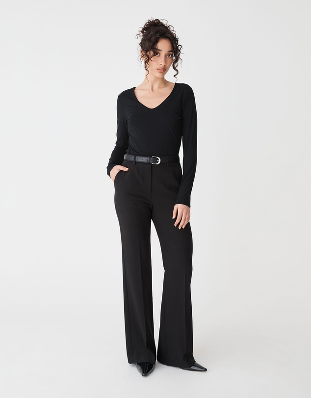 Forcast - Isla V-Neck Bamboo Top