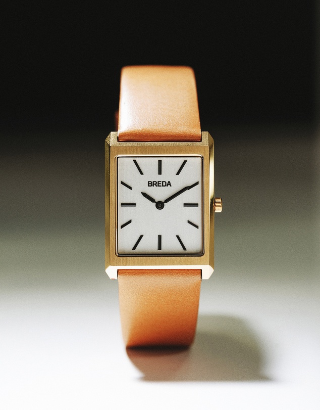Breda - Virgil Leather Band Watch, 26MM